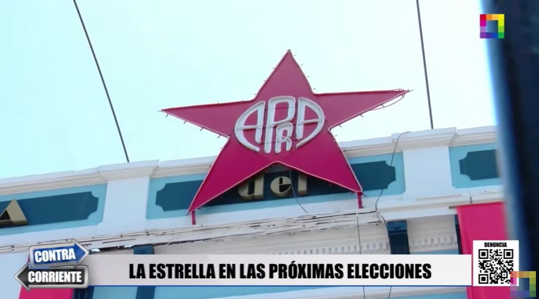 Partido Aprista Peruano rumbo a las elecciones .