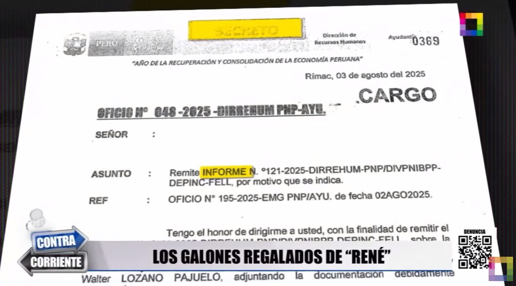 Informe sobre Harvey Colchado