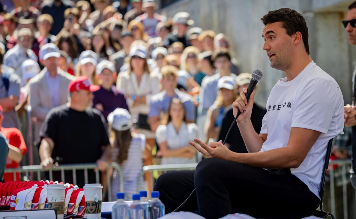 Charlie Kirk, activista y aliado de Donald Trump.