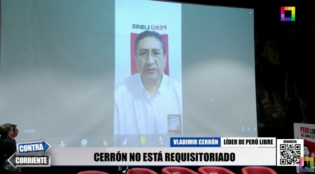 Cerrón Rojas presentó su libro.