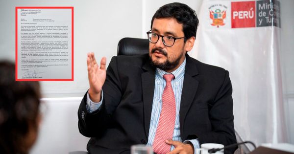 José Reyes presentó su renuncia como ministro de Comercio Exterior y Turismo: “Por razones profesionales y principios institucionales” José Reyes presentó su renuncia como ministro de Comercio Exterior y Turismo: “Por razones profesionales y principios institucionales”