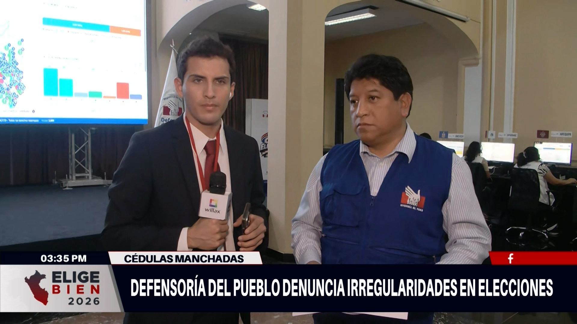 Defensor del Pueblo descartó fraude en elecciones 2026: “Quedó en un intento, sirvió para alertar” Defensor del Pueblo descartó fraude en elecciones 2026: “Quedó en un intento, sirvió para alertar”