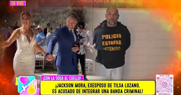 Jackson Mora, ex de Tilsa Lozano, fue detenido porque pertenecería a organización criminal: congresista también está involucrada Jackson Mora, ex de Tilsa Lozano, fue detenido porque pertenecería a organización criminal: congresista también está involucrada
